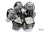 Translucent Smoke/white Polyhedral 7-Dice Set - CHX23078